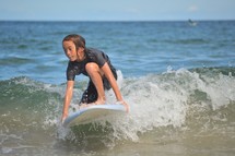 child surfing 