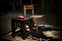 chair and stool 