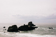 rock formations in the ocean 