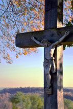 wooden crucifix 