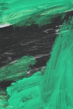 green and black background with brushstrokes 