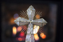 Cross ornament 