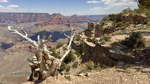 Grand Canyon wide vista.