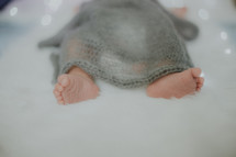 newborn infant feet 