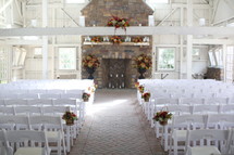 fall wedding chapel 