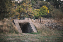 Entrance to an old bunker