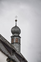 Church steeple in Europe 