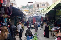 street market in Jerusalem 