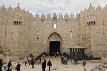 Damascus Gate Old City Jerusalem 