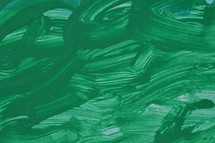 green background with brush strokes 