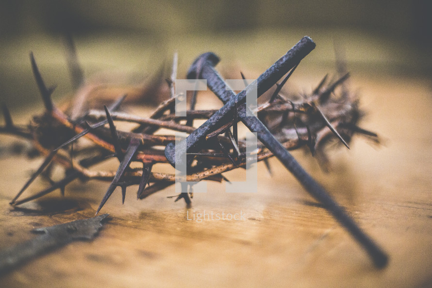 crown of thorns and cross of nails 