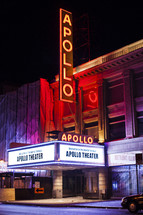 Apollo Theater sign