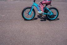 child riding a bike 