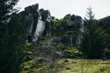 rock cliffs 