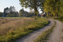 rural dirt road 