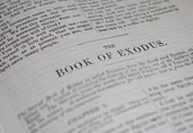 The Book of Exodus title page 