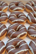 Chocolate covered donuts.