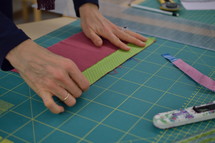 women's retreat – sewing together book jackets for bibles