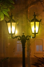 streetlamp at night 