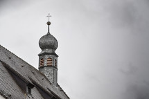 Church steeple in Europe 