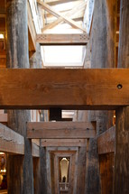 Only Editorial !!!         interior beams of Noah's Ark full scale replica in Kentucky 