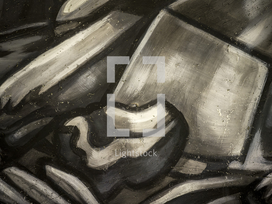 abstract painting closeup 
