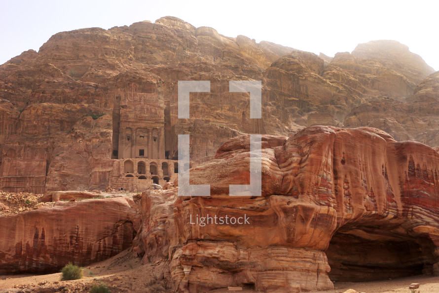 Petra Treasury Jordan monastery 