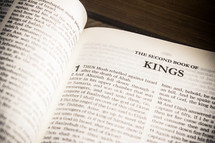The book of Second Kings 