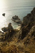 Capo Vaticano Cliff In Summer Season