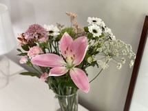 vase of flowers 