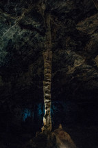 stalagmite and stalactite pillar 