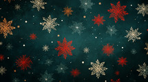 Colorful grunge snowflakes background. 