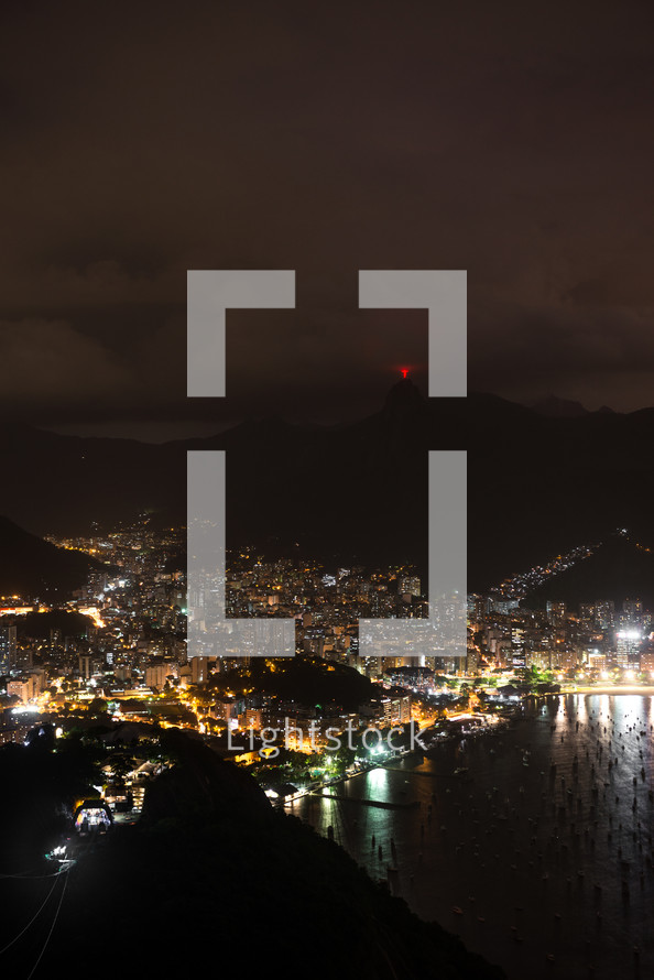 Rio de Janeiro - Brazil at night 