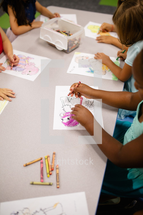 children coloring 