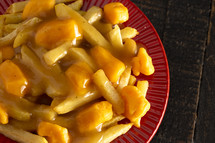 fries and cheese curds 