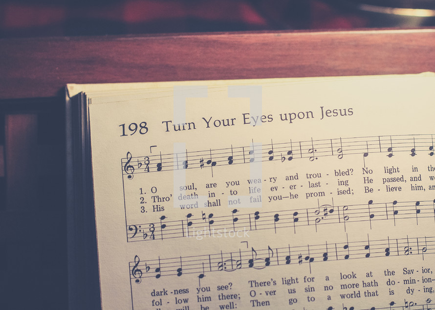 Turn your eyes upon Jesus sheet music 