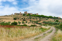 Oropesa castle in, Castilla la Mancha, Spain.