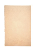 brown paper on white 