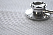 stethoscope on a white background 