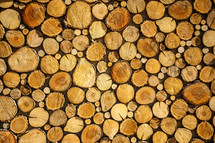 logs background 