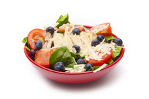 bowl of healthy salad 