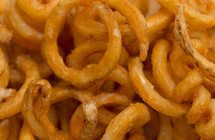 curly fries background 