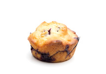 single blueberry muffin 