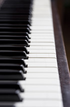 old piano keys 