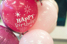 Happy Birthday balloons 