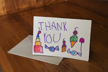 thank you card 