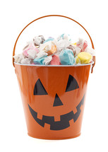 Bucket of Candy for Halloween