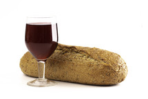 wine and bread 