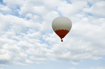 hot air balloon in the sky 
