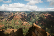 landscape of Waimea Canyon, Hawaii